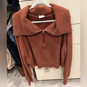 Varley Mentone Half-Zip Knit Pullover